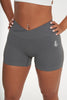 Day-to-day Scrunch Bum Shorts in Grey