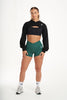 Day-to-day Scrunch Bum Shorts in Green
