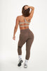 Load image into Gallery viewer, One Shoulder Pro Sports Bra in Beige
