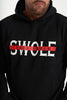 Load image into Gallery viewer, Swole Tapered Muscle Fit Hoodie in Black